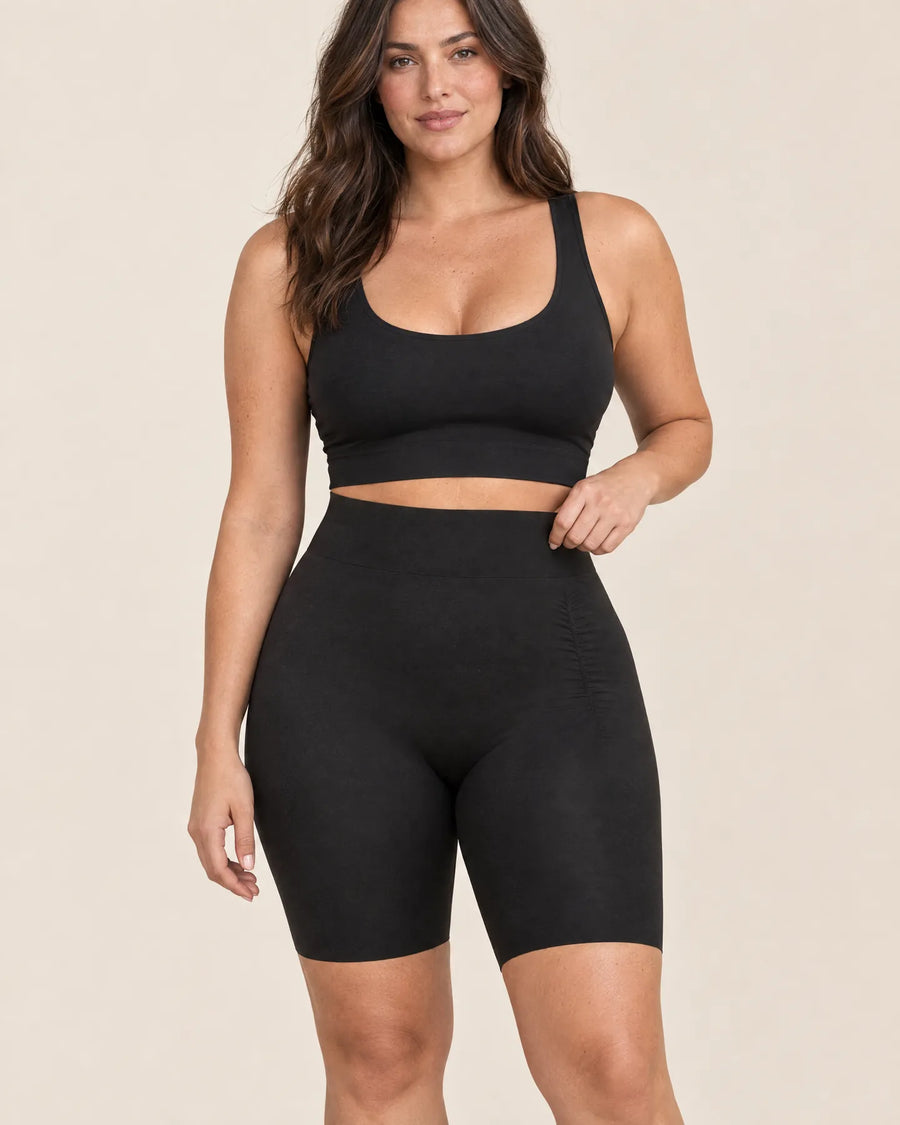 The No-Roll Seamless Slip Short