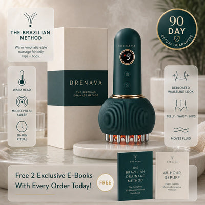Drenava™ — Warm Brazilian Lymphatic Drainage Massager