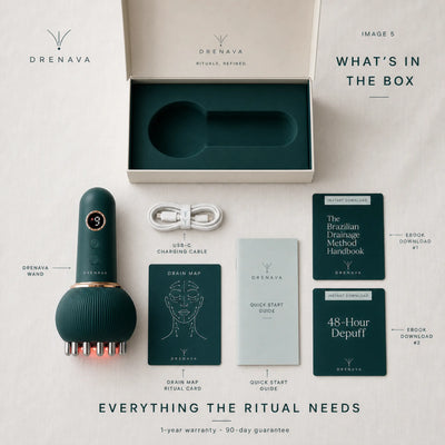 Drenava™ — Warm Brazilian Lymphatic Drainage Massager