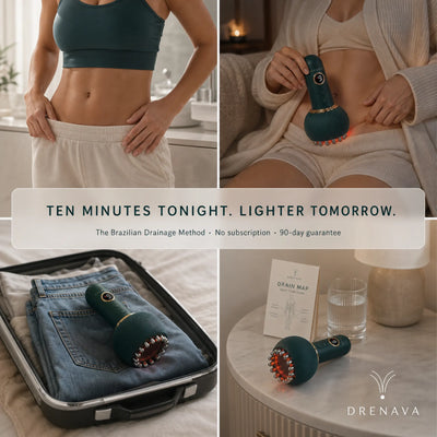 Drenava™ — Warm Brazilian Lymphatic Drainage Massager